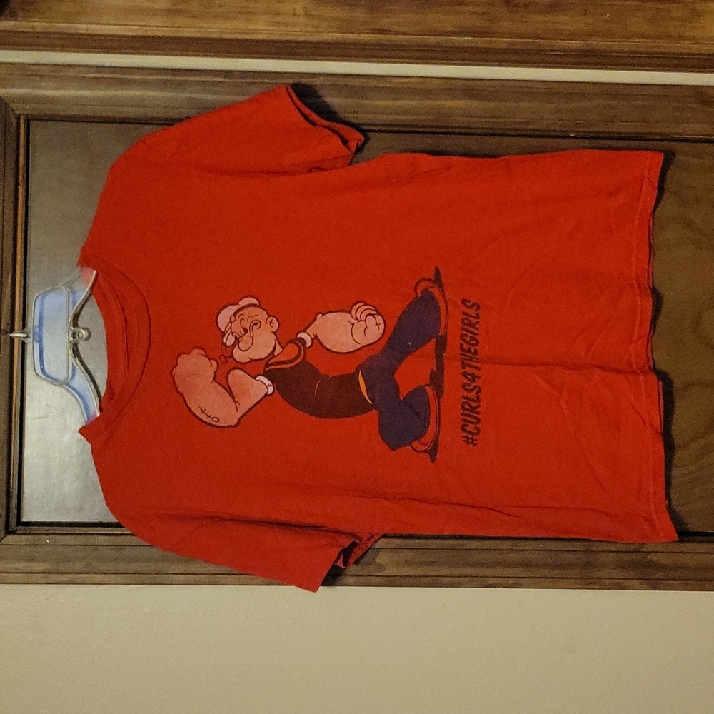 Popeye curls4thegirls short sleeve t-shirt